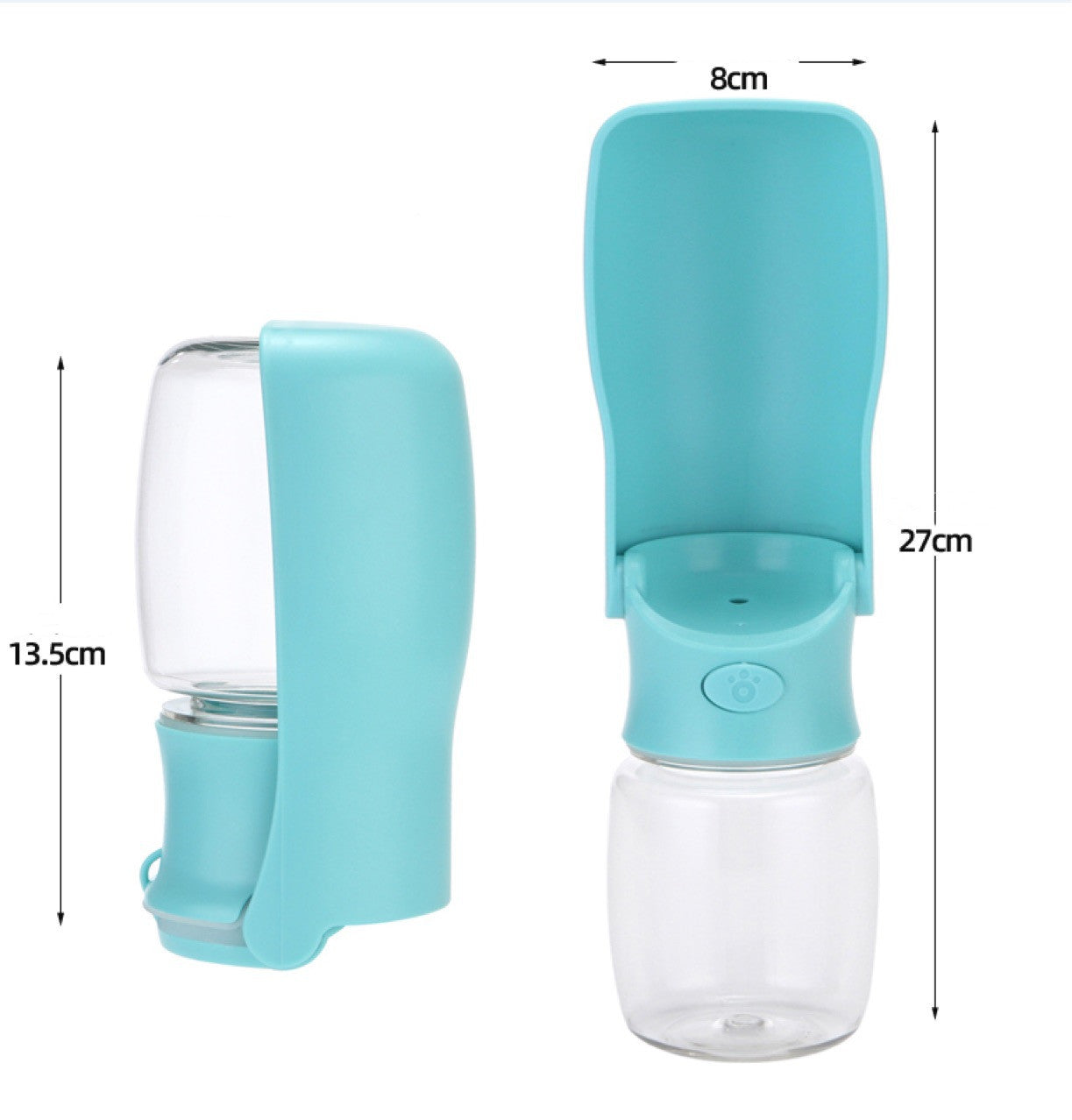Portable Dog Water Bottle – Foldable Pet Water Dispenser for Outdoor Walks, Travel & Hiking.