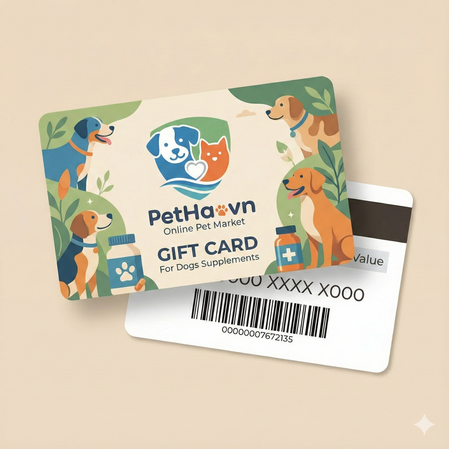 PetHavvn Gift Card – Digital Pet Gift for Dog Lovers | Instant Email Delivery